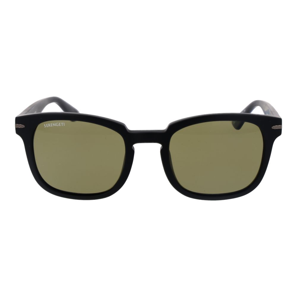 Serengeti Ethan Unisex Polarised Sunglasses Black Acetate BNWT