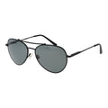 Serengeti Pete Unisex Polarised Sunglasses Black Metal BNWT