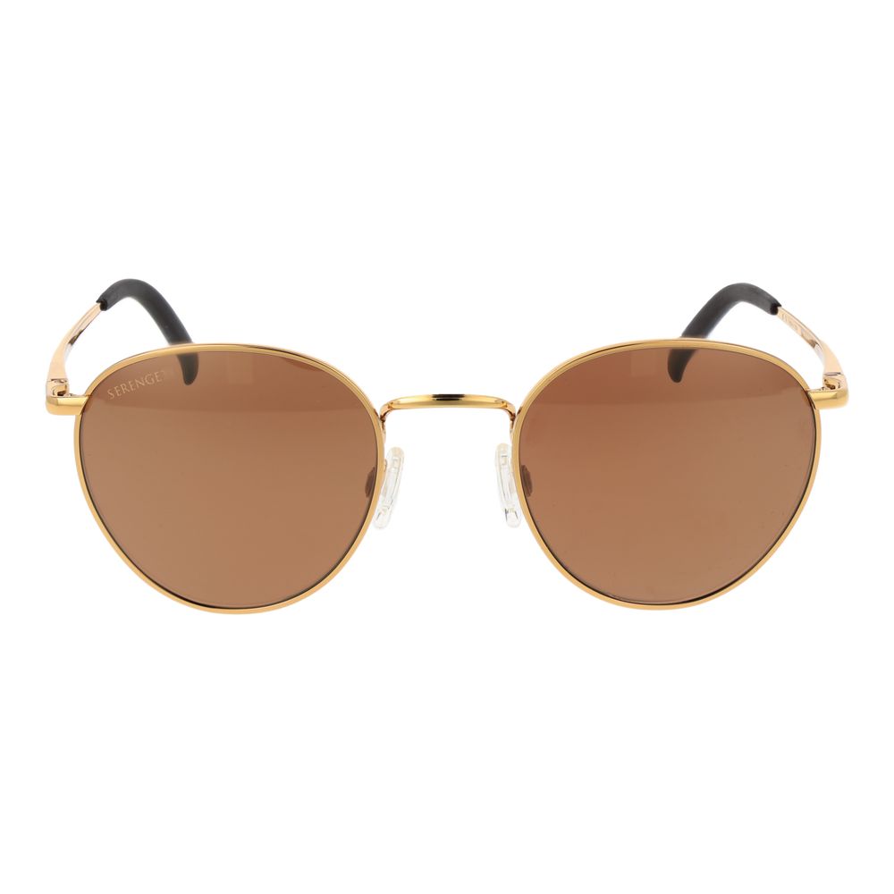 Serengeti Hamel 8929 Gold Metal Sunglasses