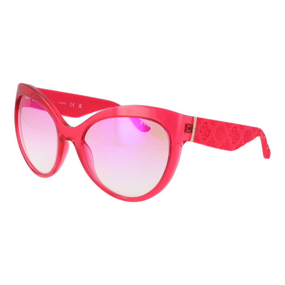 Guess GU00130 72U Pink Stainless Steel Sunglasses