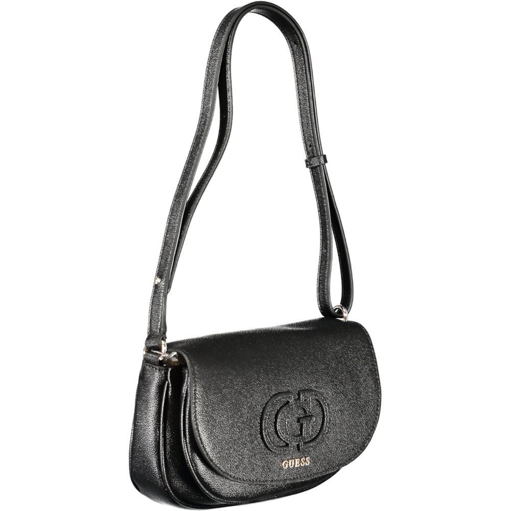 Guess Jeans Women's Black Polyethylene Handbag Calebra
