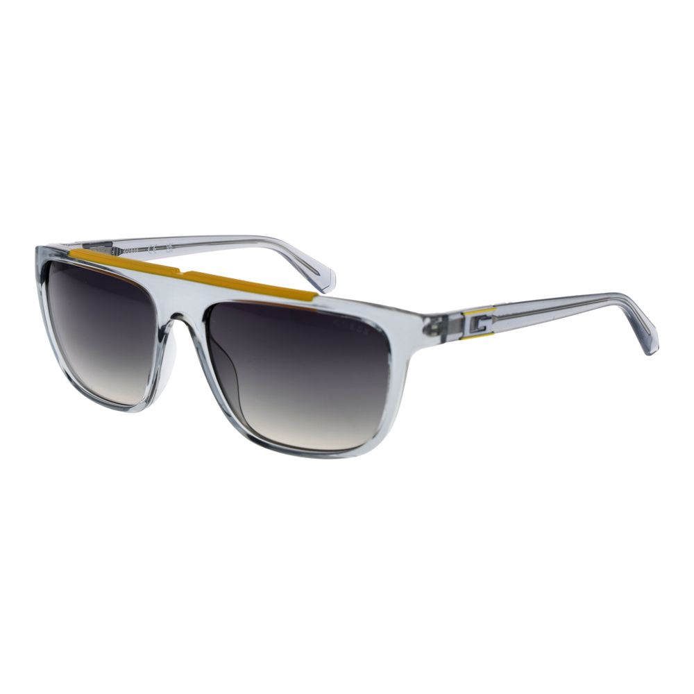 Guess GU00122 20B Gray Stainless Steel Sunglasses