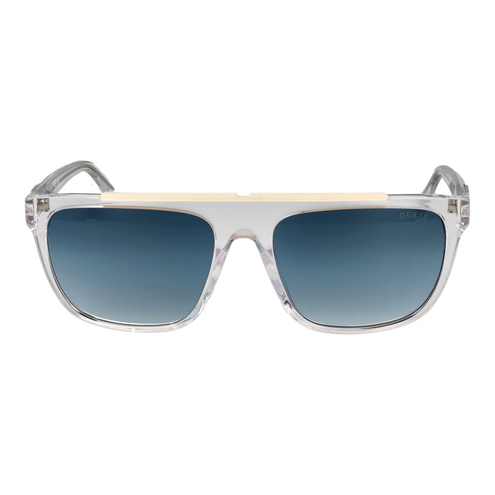 Guess GU00122 26W Transparent Stainless Steel Sunglasses