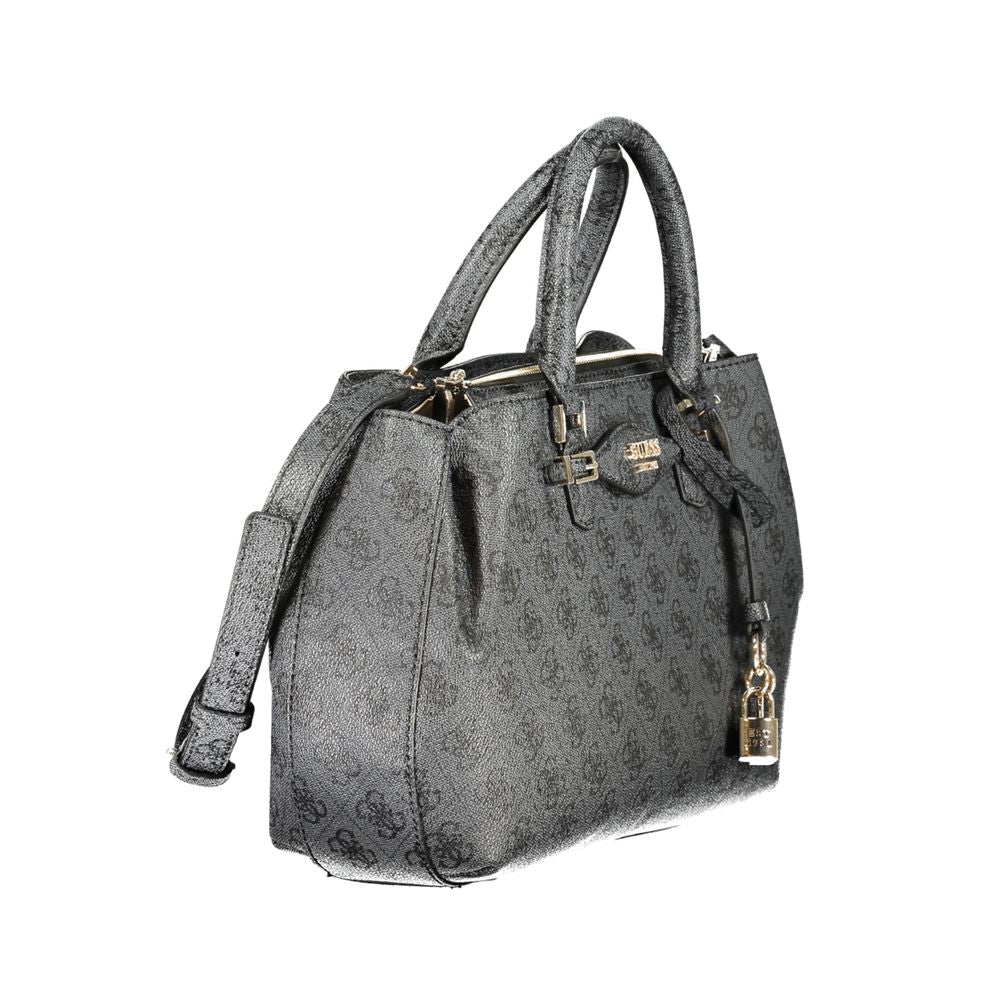Guess Jeans Women's Handbag Nero Poliuretano