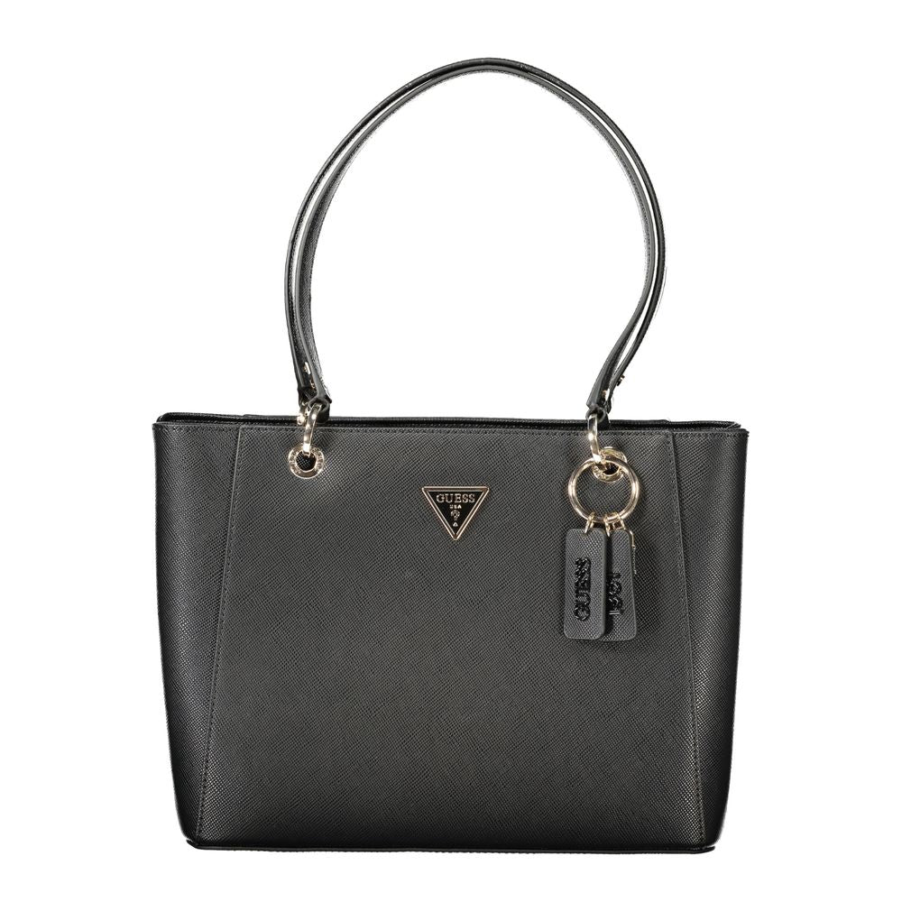 GUESS JEANS Noelle II Black Polyurethane Handbag