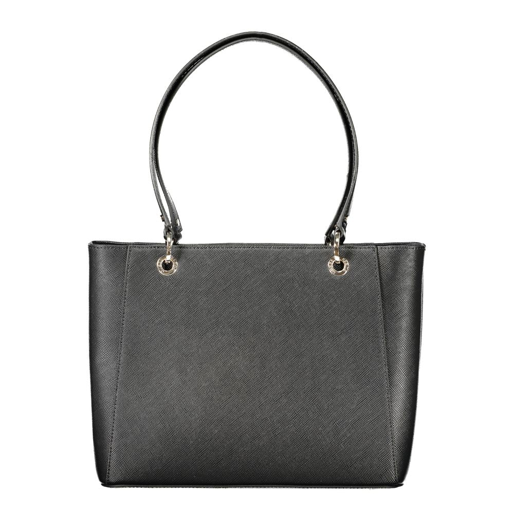 GUESS JEANS Noelle II Black Polyurethane Handbag
