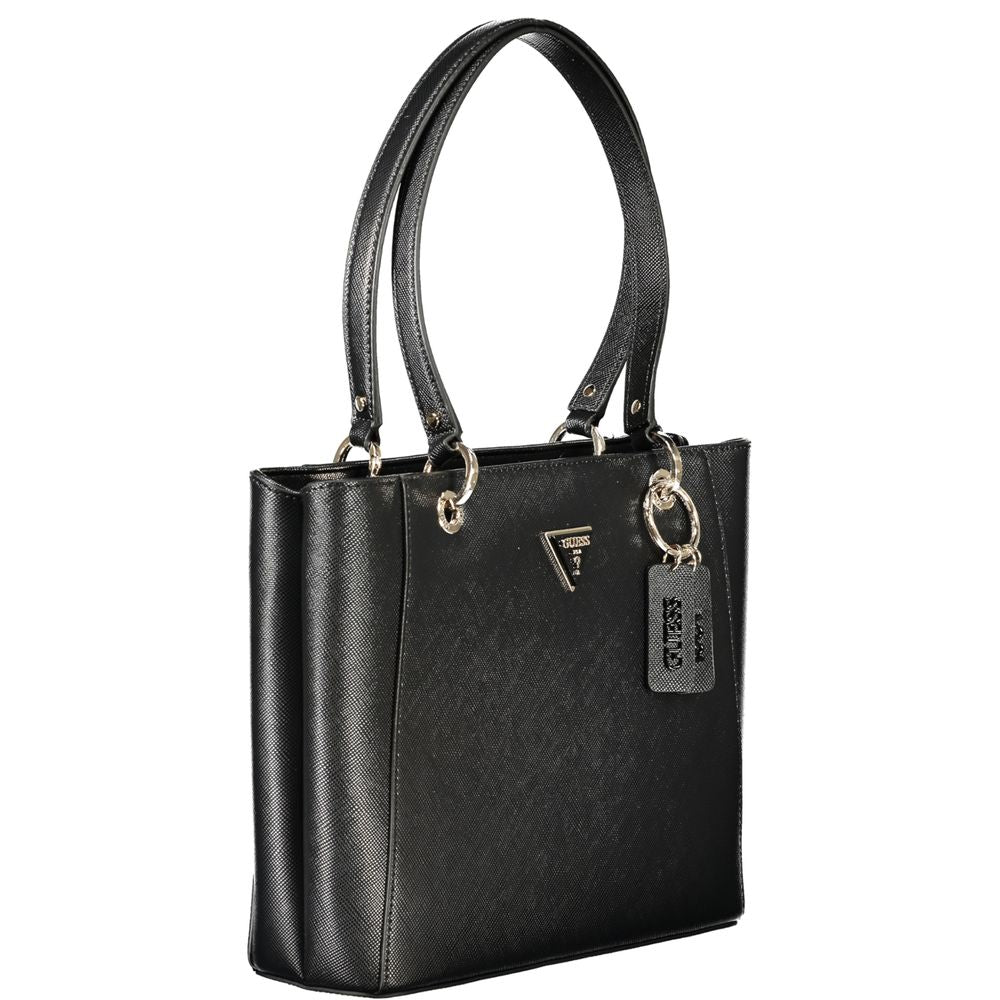 GUESS JEANS Noelle II Black Polyurethane Handbag