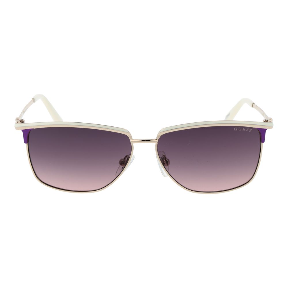 Guess GU00133 21B White Metal Sunglasses