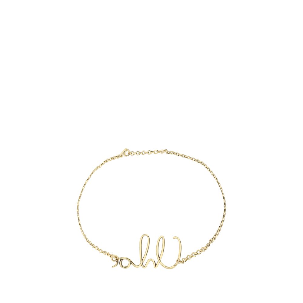 Chloé Iconic Small Gold Brass Belt