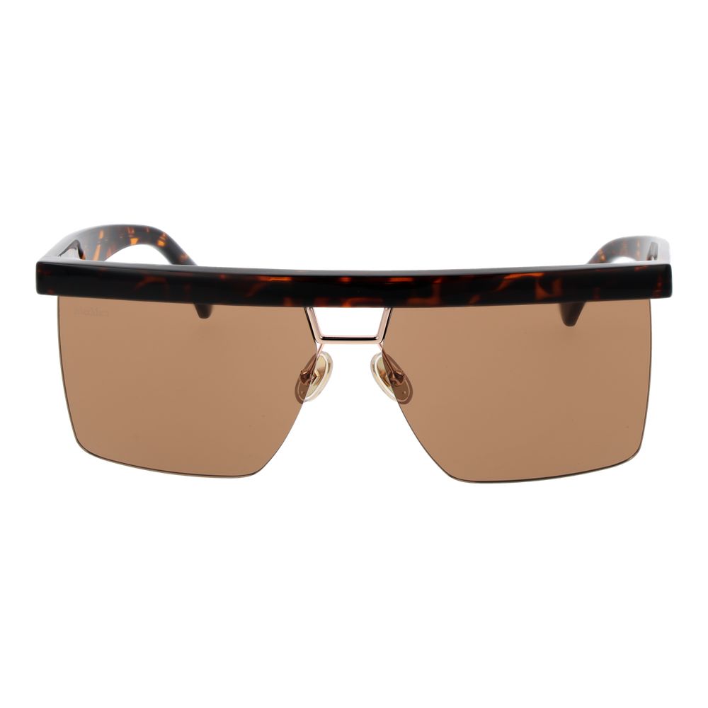 Max Mara Women's Sunglasses Brown Plastic BNWT