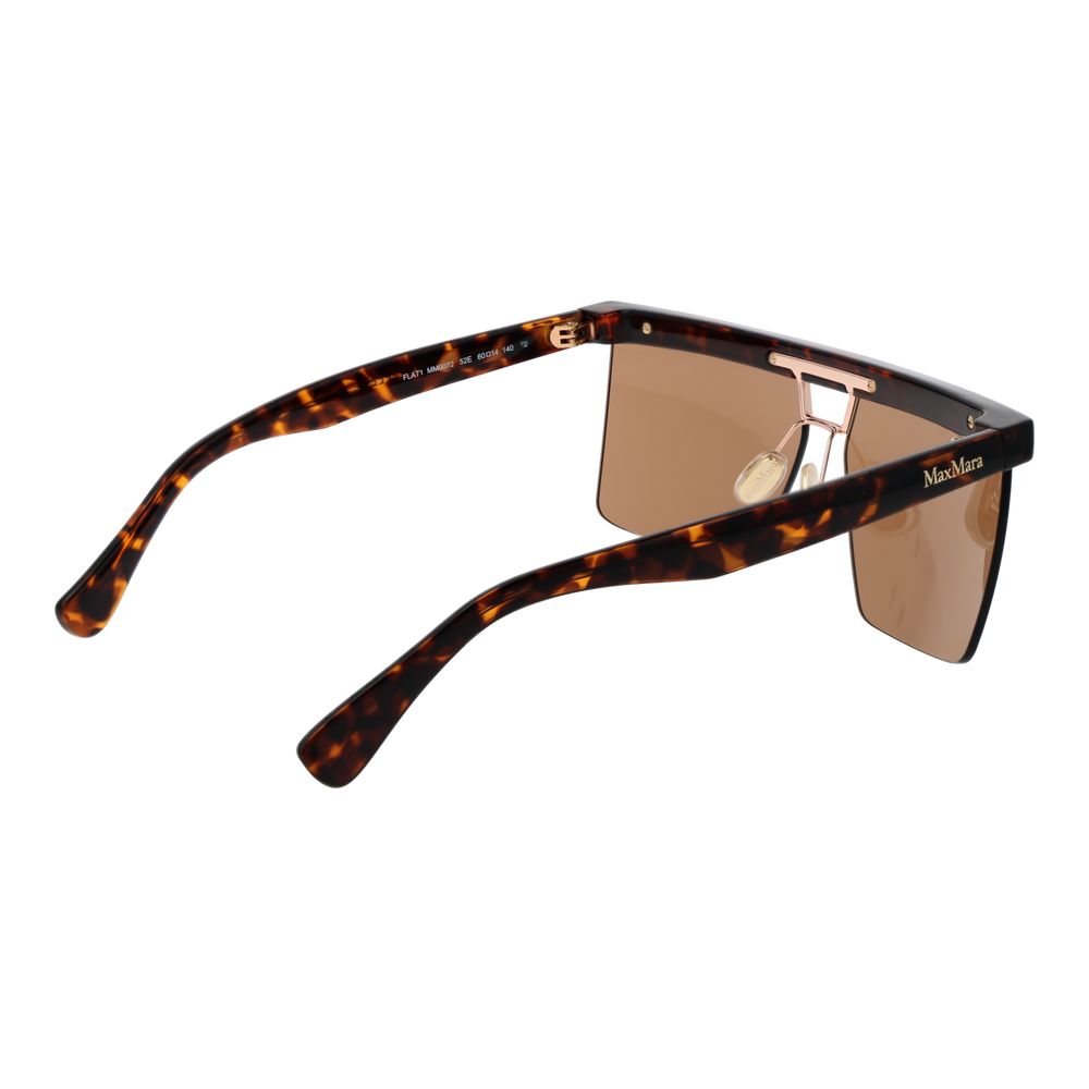 Max Mara Women's Sunglasses Brown Plastic BNWT