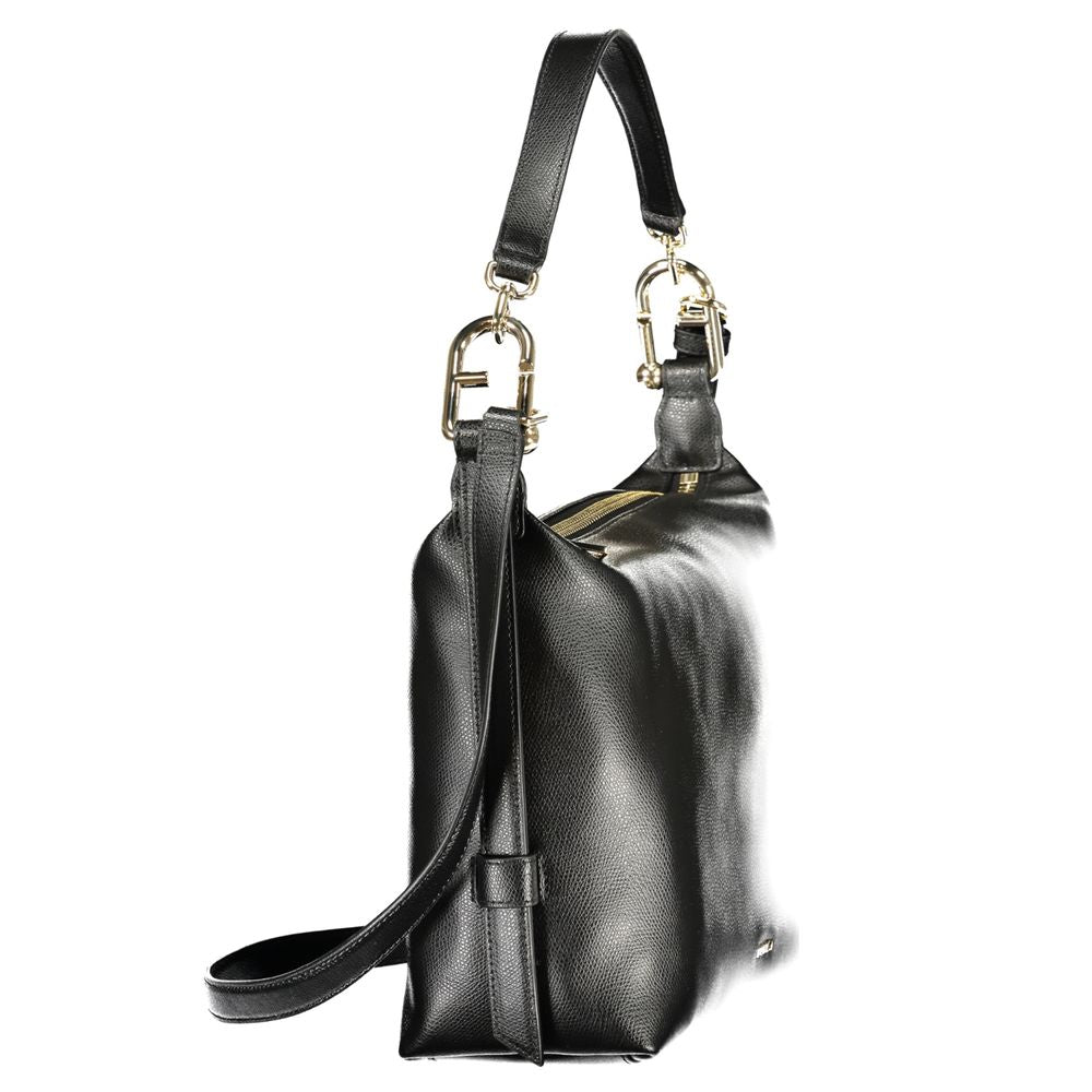 Furla B Tonie Women's Shoulder Bag Black Leather BNWT