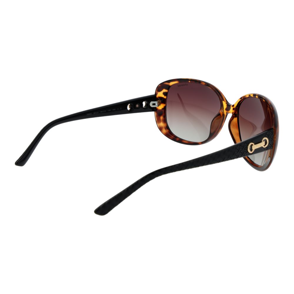 Polaroid P8430 Brown Plastic Sunglasses