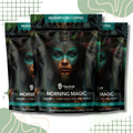 Ancient Extracts Morning Magic Mushroom Coffee - Naturally Decaffeinated, Vegan, Gluten-Free