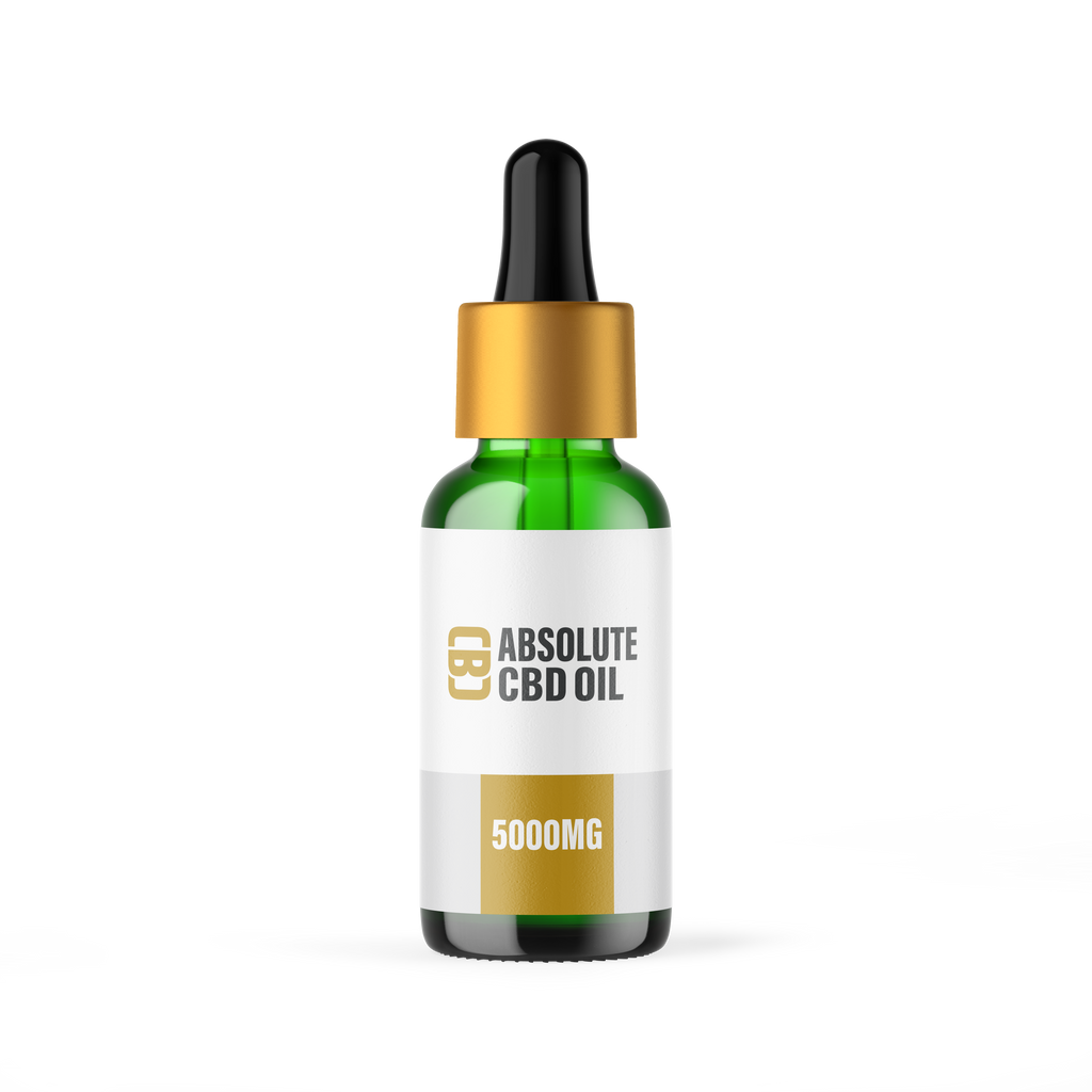 CBD Asylum Absolute CBD Isolate Oil 1000mg to 5000mg 20ml