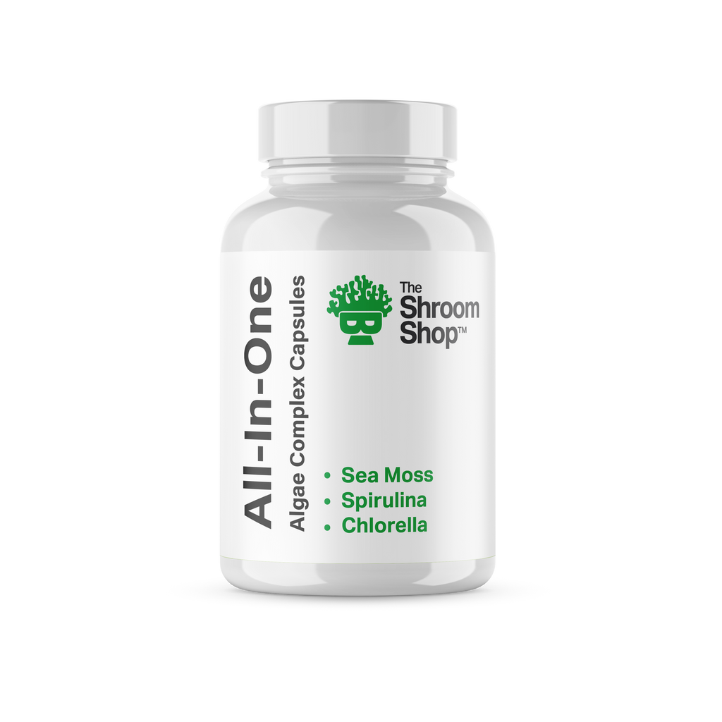 The Shroom Shop All-In-One Algae Complex Capsules or Powder