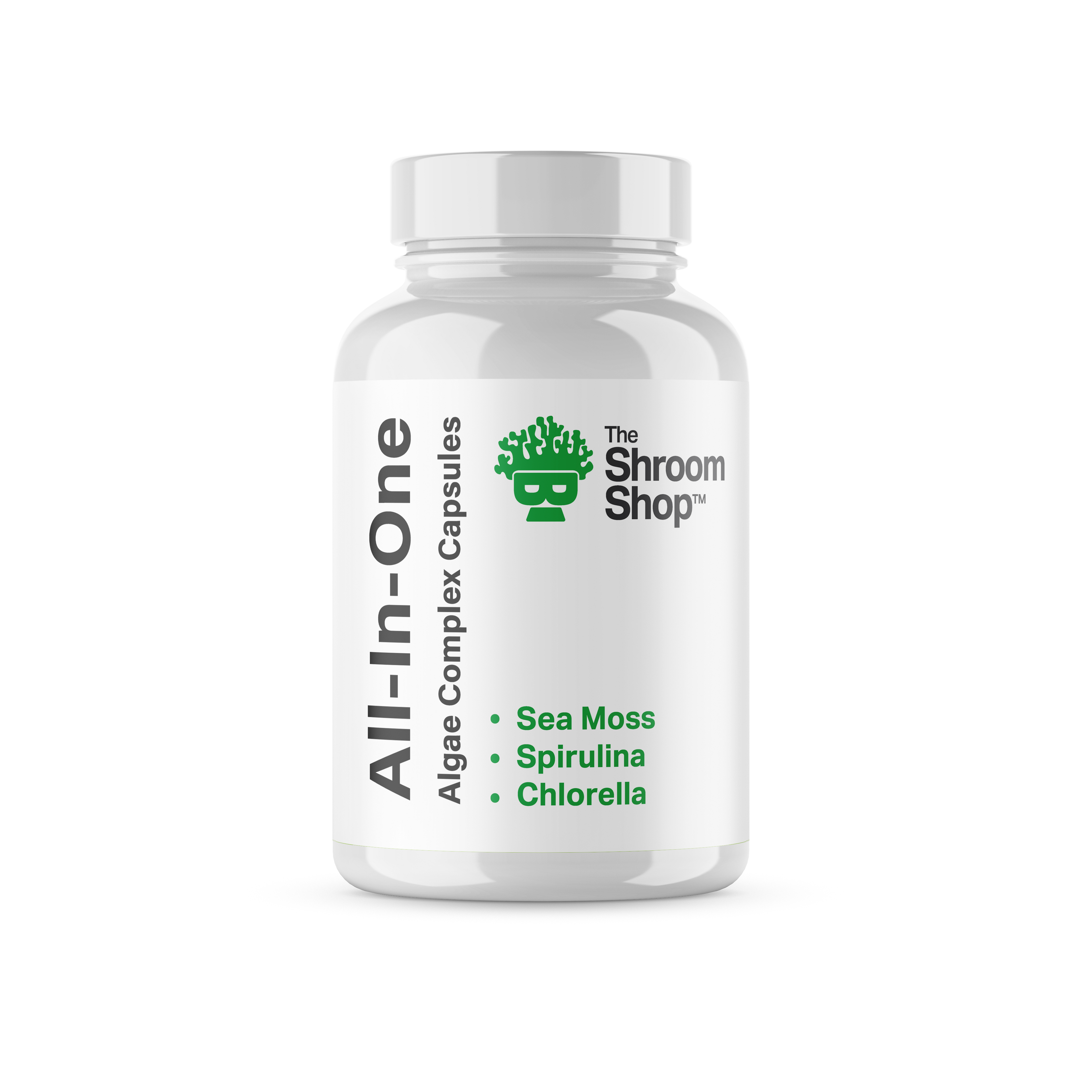 The Shroom Shop All-In-One Algae Complex Capsules or Powder