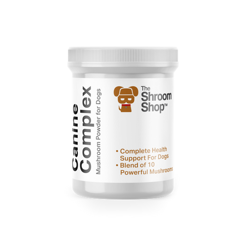 Canine Complex Mushroom Powder by The Shroom Shop 10 Mushroom Blend