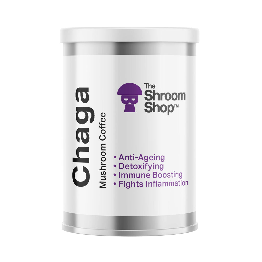 The Shroom Shop Mushroom Coffee with Pure Mushroom Extracts for Brain and Immune Support