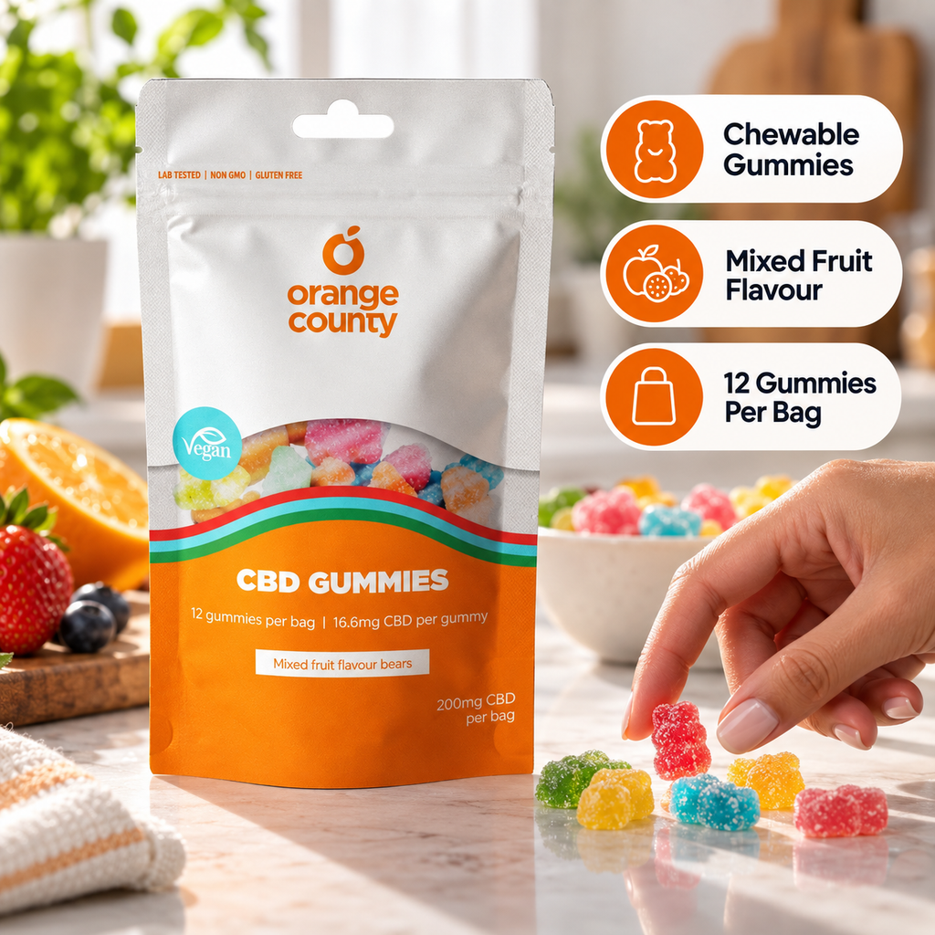 CBD Gummies by Orange County 200mg Grab Bag THC Free