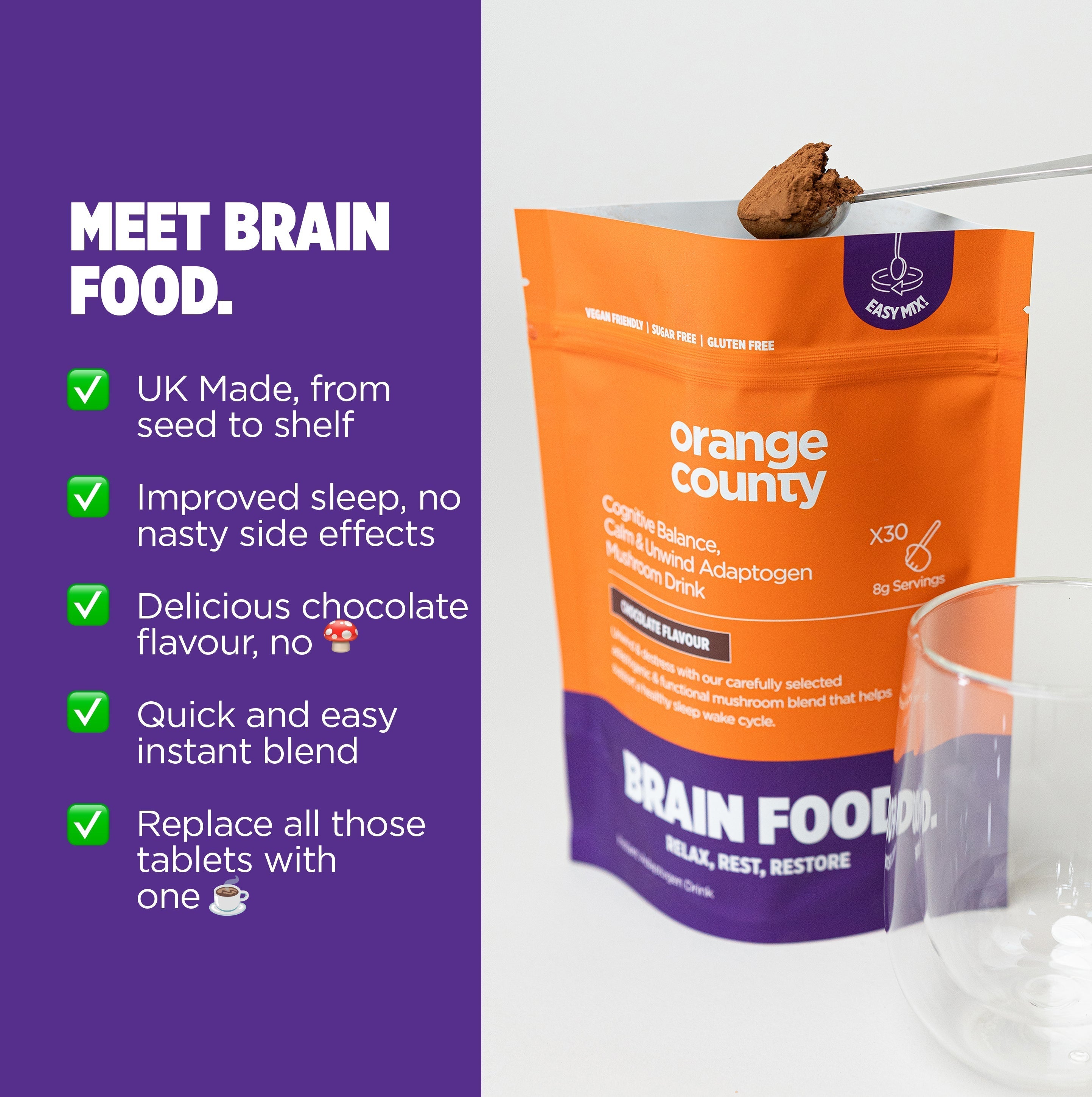 Orange County CBD BRAIN FOOD. | Day & Night Starter Bundle