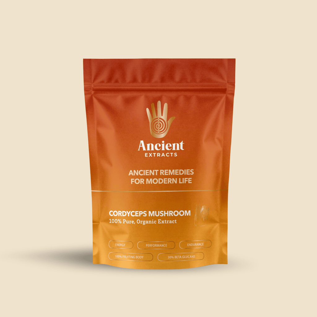 Ancient Extracts Cordyceps Mushroom Extract Powder, 15:1 Ratio, Beta Glucans