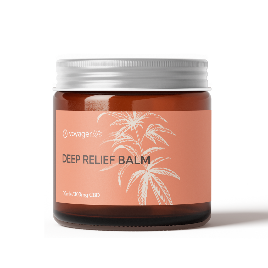 Voyager Life  CBD Deep Relief Balm with Menthol, Eucalyptus, and Camphor