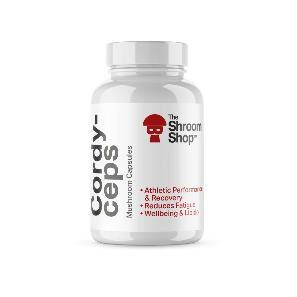 The Shroom Shop Premium Mushroom Capsules with Superfood Extracts for Wellness