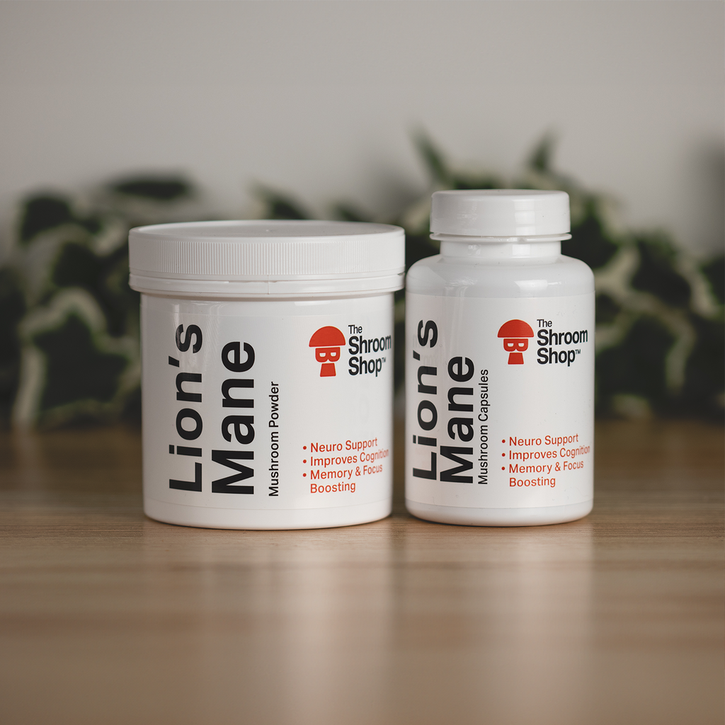 The Shroom Shop Premium Mushroom and Adaptogen Powder Extract