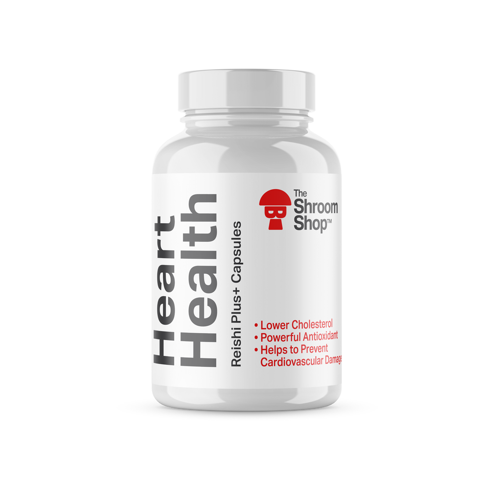 The Shroom Shop Premium Mushroom Capsules with Superfood Extracts for Wellness