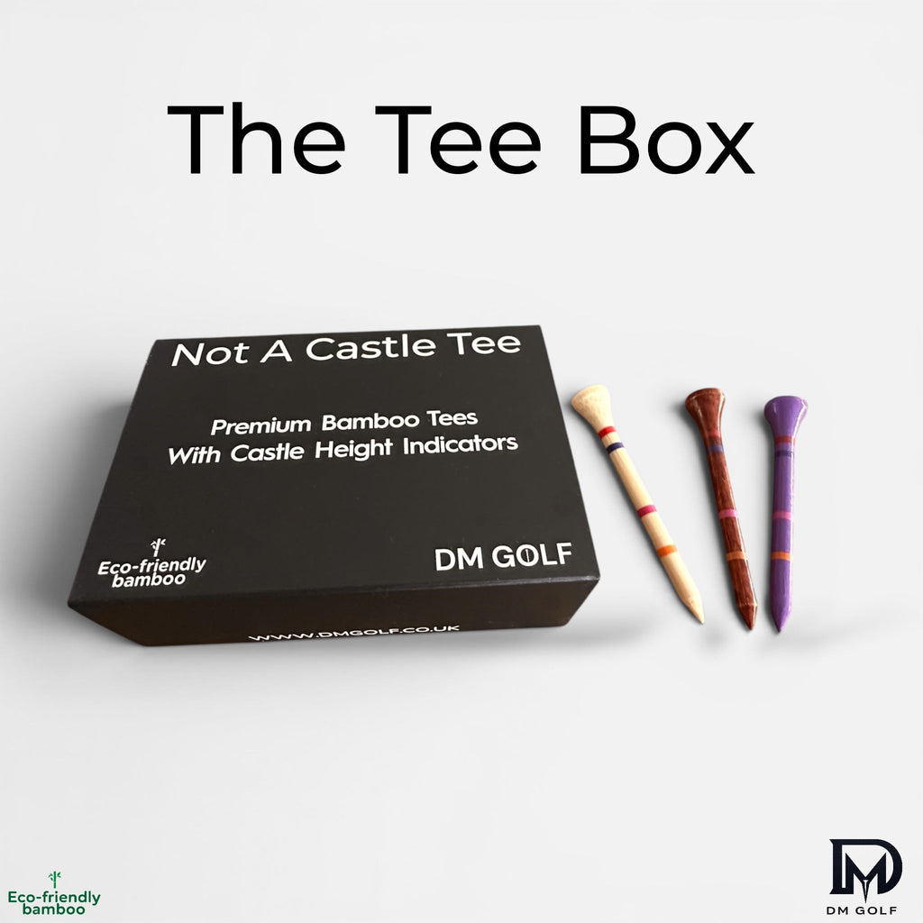 DM Golf The Tee Box - 30 Bamboo Tees
