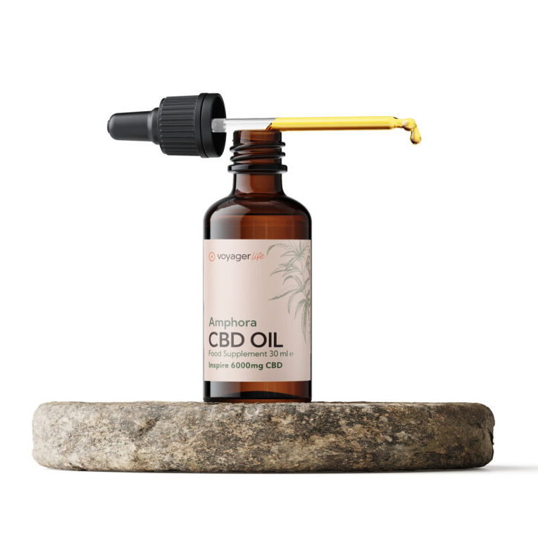 CBD Oil 6000mg 30ml High Strength 0% THC Terpene Blend MCT Oil Vegan
