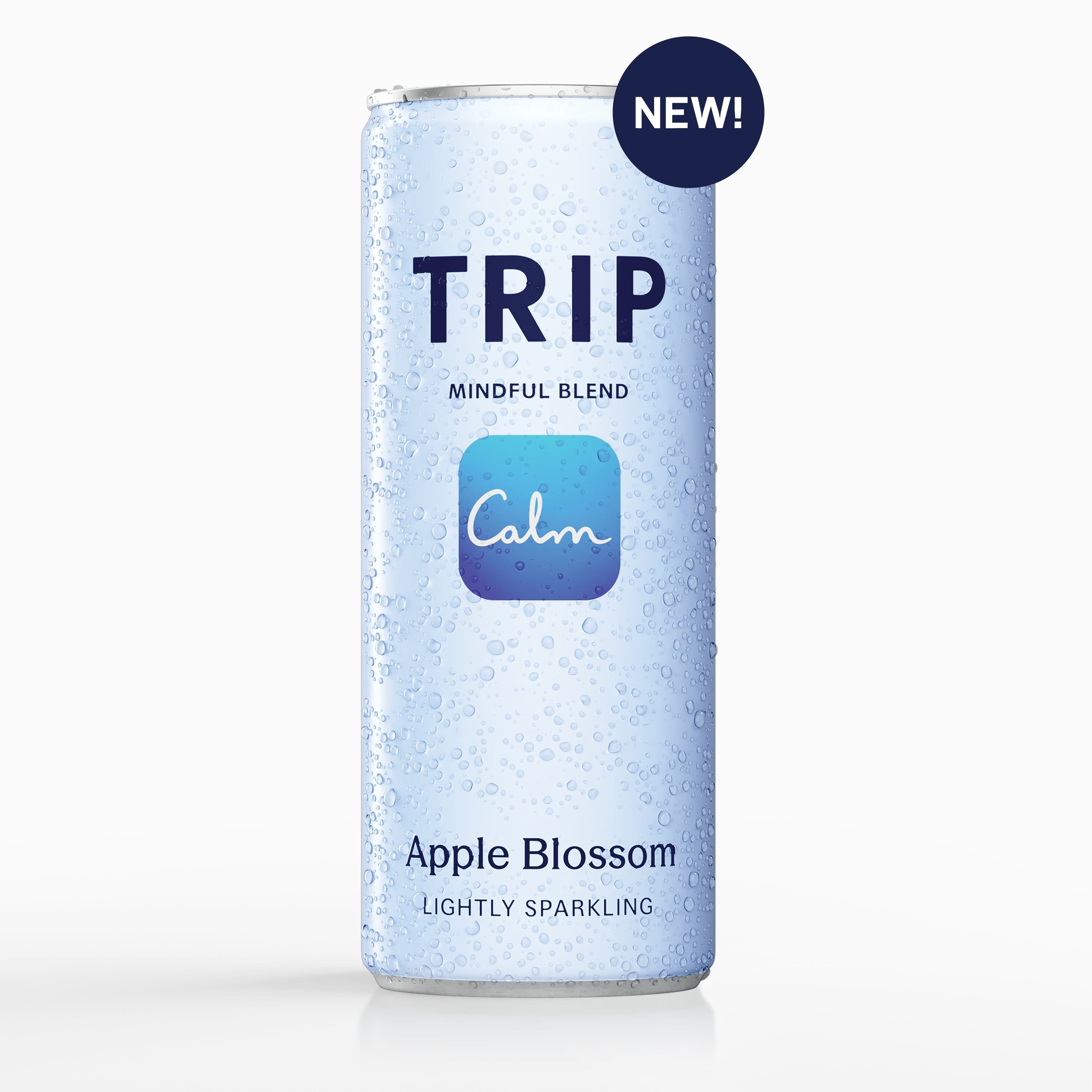 Trip Apple Blossom Mindful Blends Magnesium Sparkling Drink