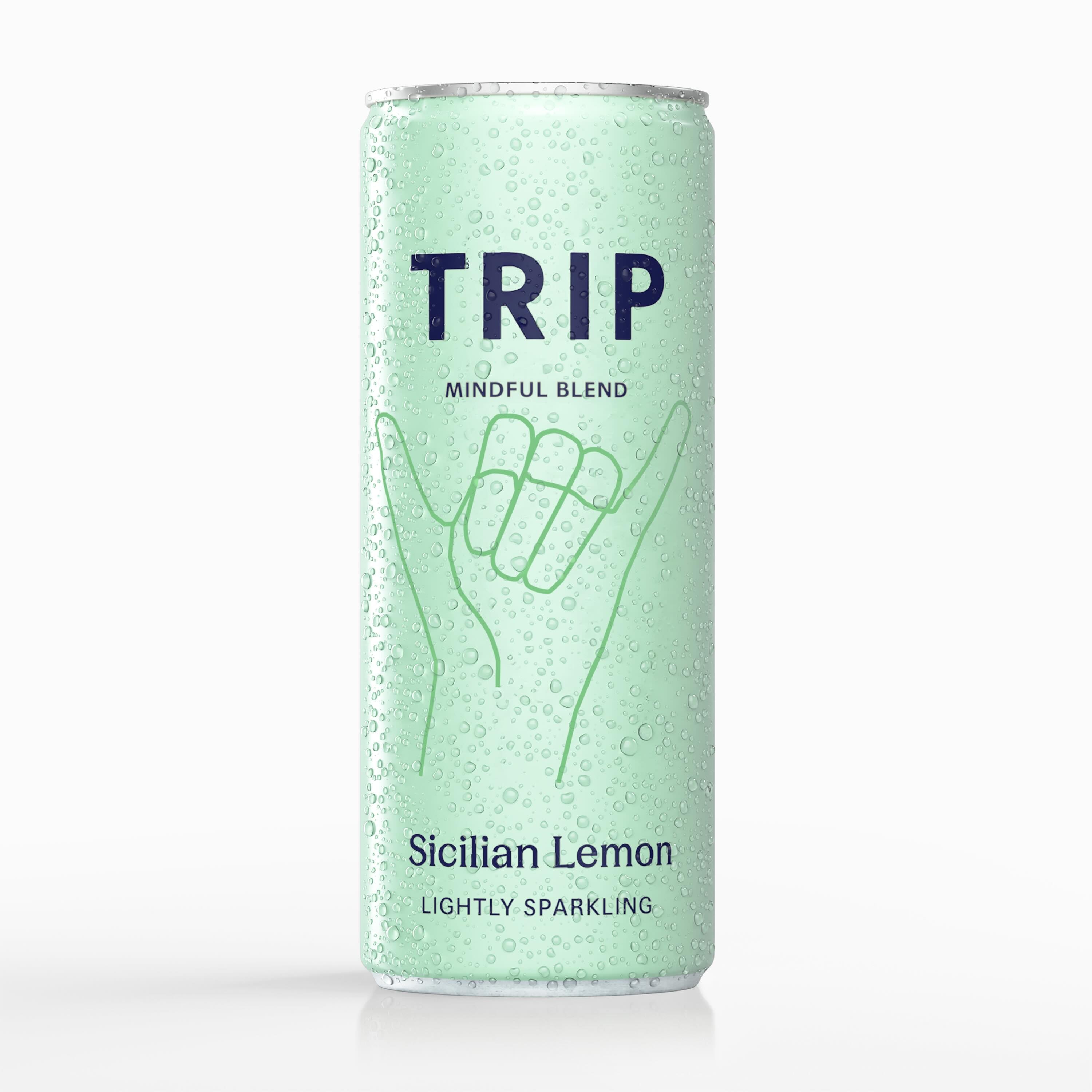 Trip Sicilian Lemon Magnesium Sparkling Drink