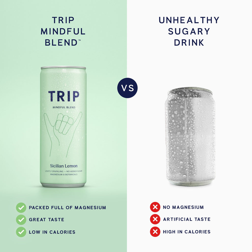 Trip Sicilian Lemon Magnesium Sparkling Drink