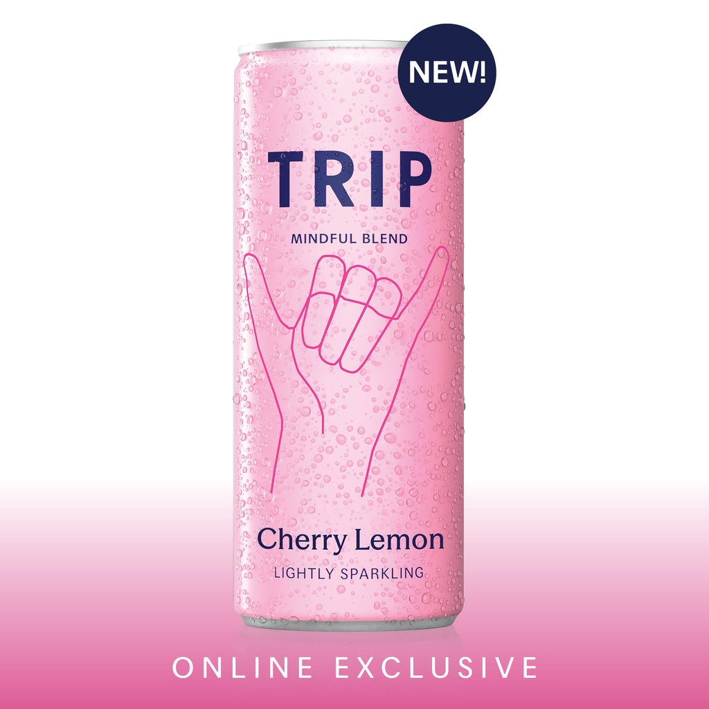 Trip Cherry Lemon Mindful Blends Magnesium Sparkling Drink