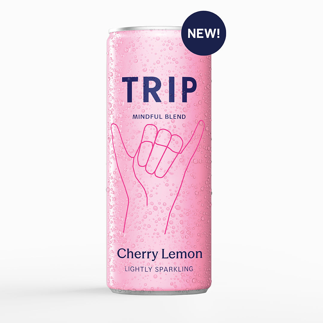 Trip Cherry Lemon Mindful Blends Magnesium Sparkling Drink