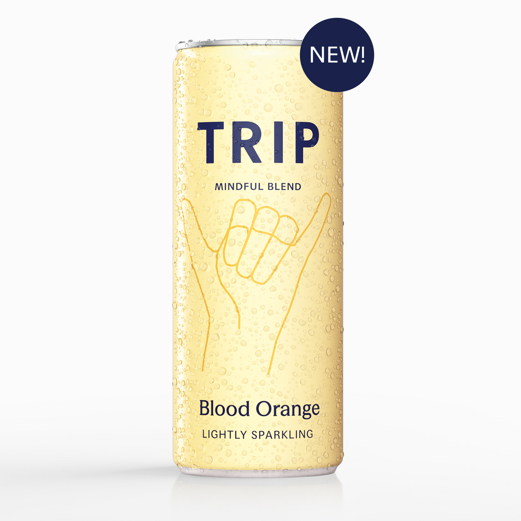 Trip Blood Orange Mindful Blends Magnesium Sparkling Drink