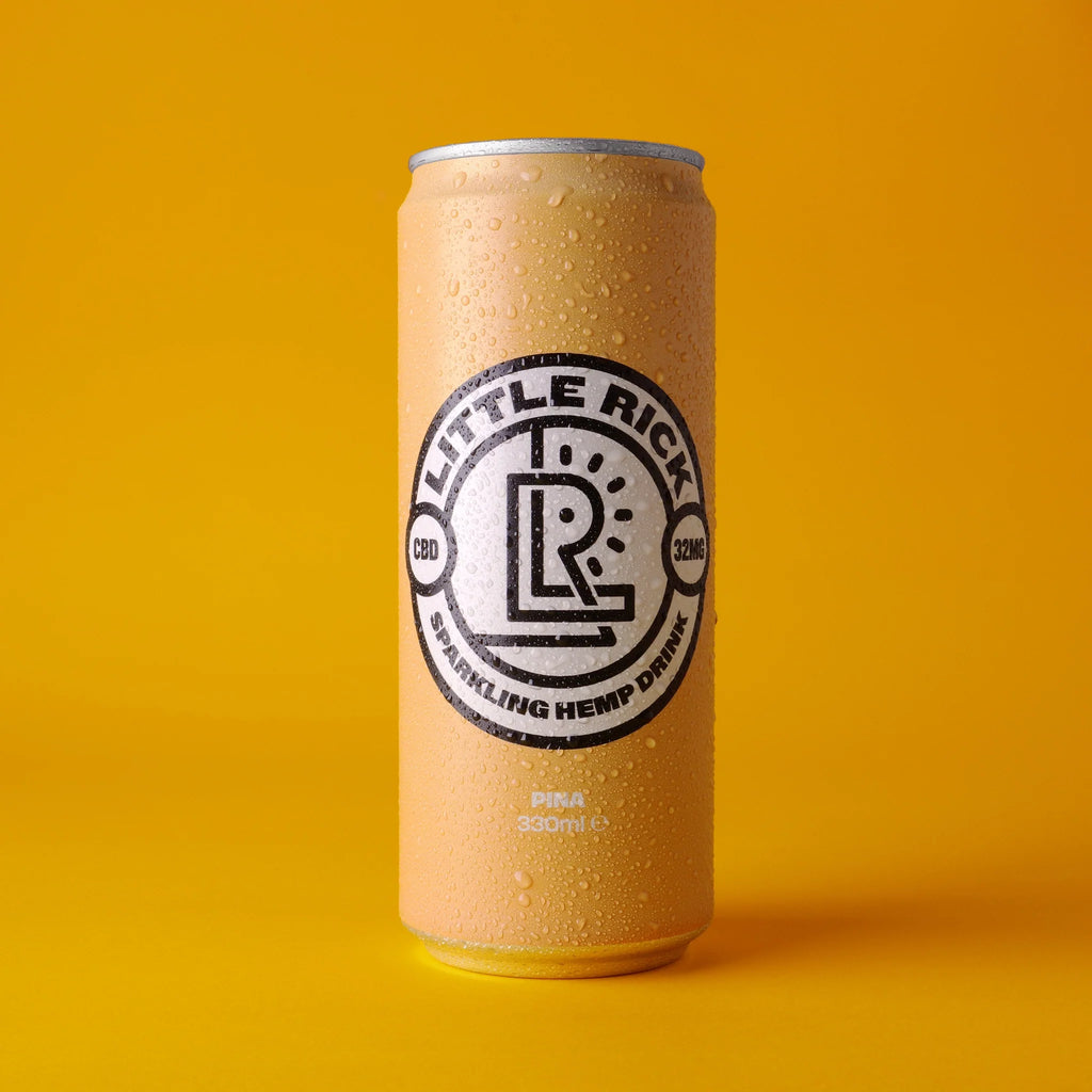 Little Rick UK CBD-Infused Sparkling Drink with Tropical and Botanical Flavours