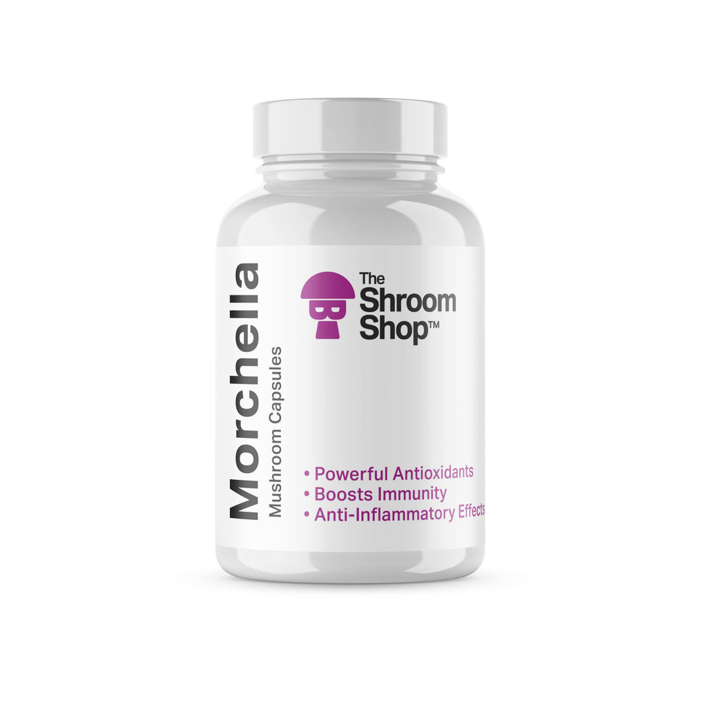 The Shroom Shop Premium Mushroom Capsules with Superfood Extracts for Wellness