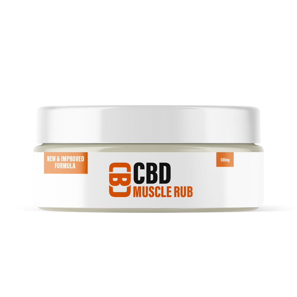CBD Asylum CBD Skincare CBD Muscle Rub 1000mg-5000mg 100ml