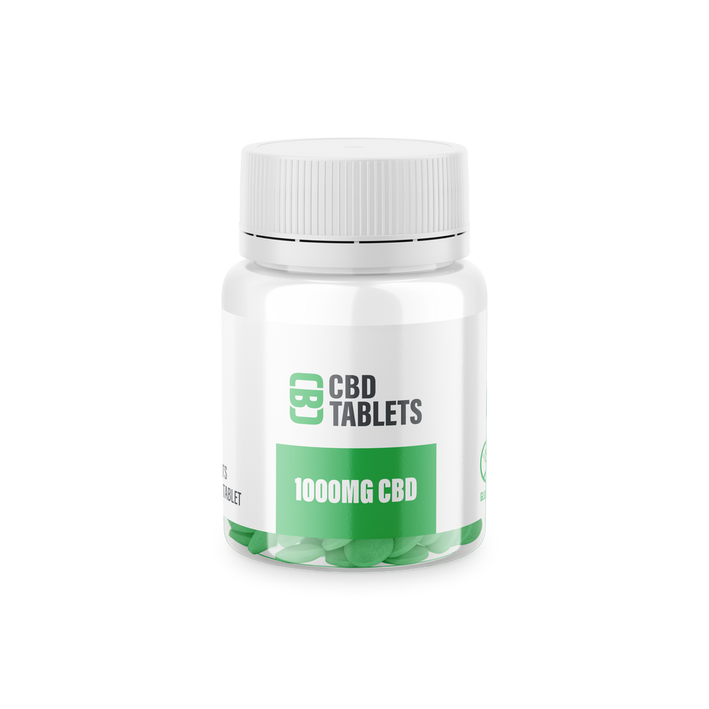 CBD Asylum CBD Tablets 1000mg to 3000mg - 100 Tablets, Easy to Swallow