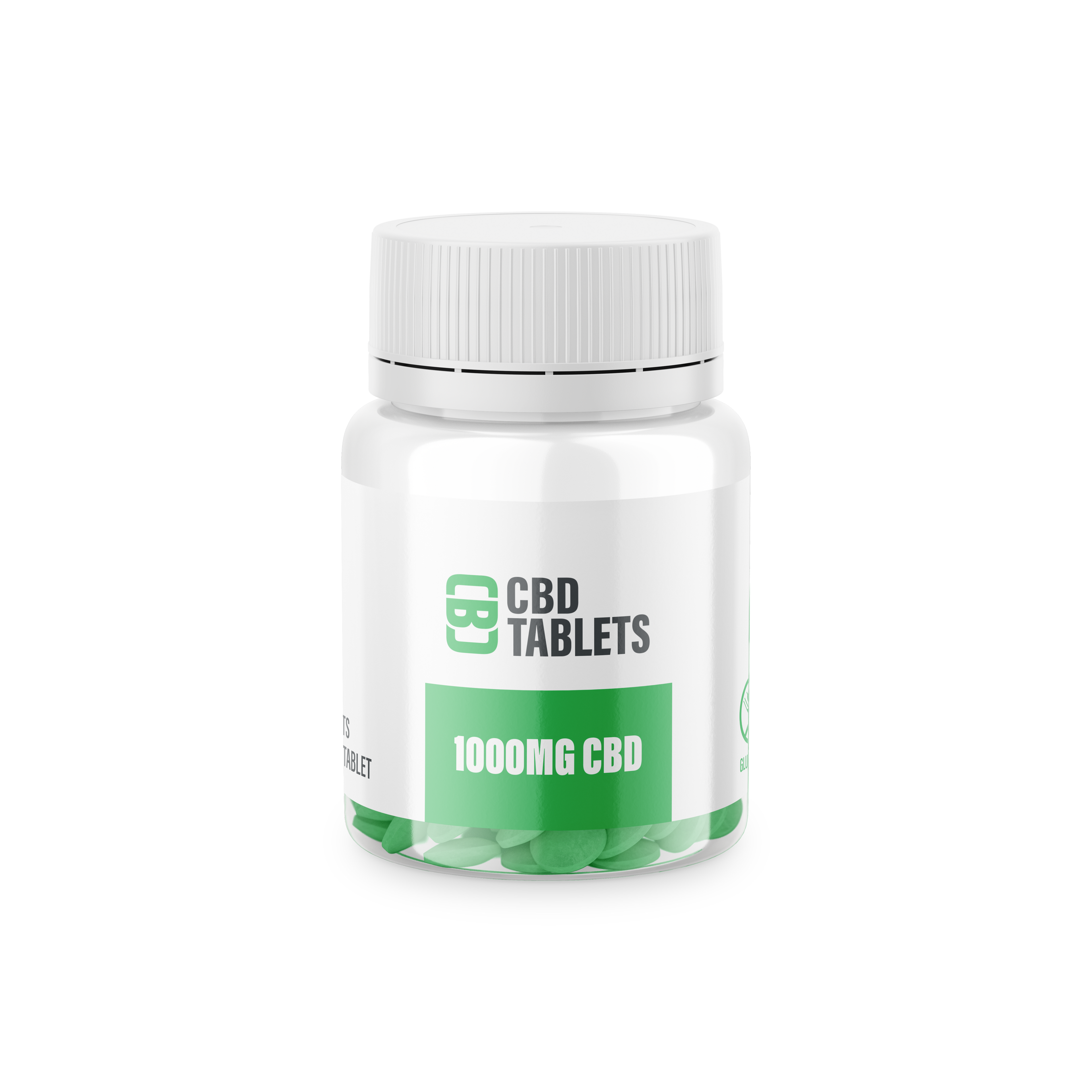 CBD Asylum CBD Tablets 1000mg to 3000mg - 100 Tablets, Easy to Swallow