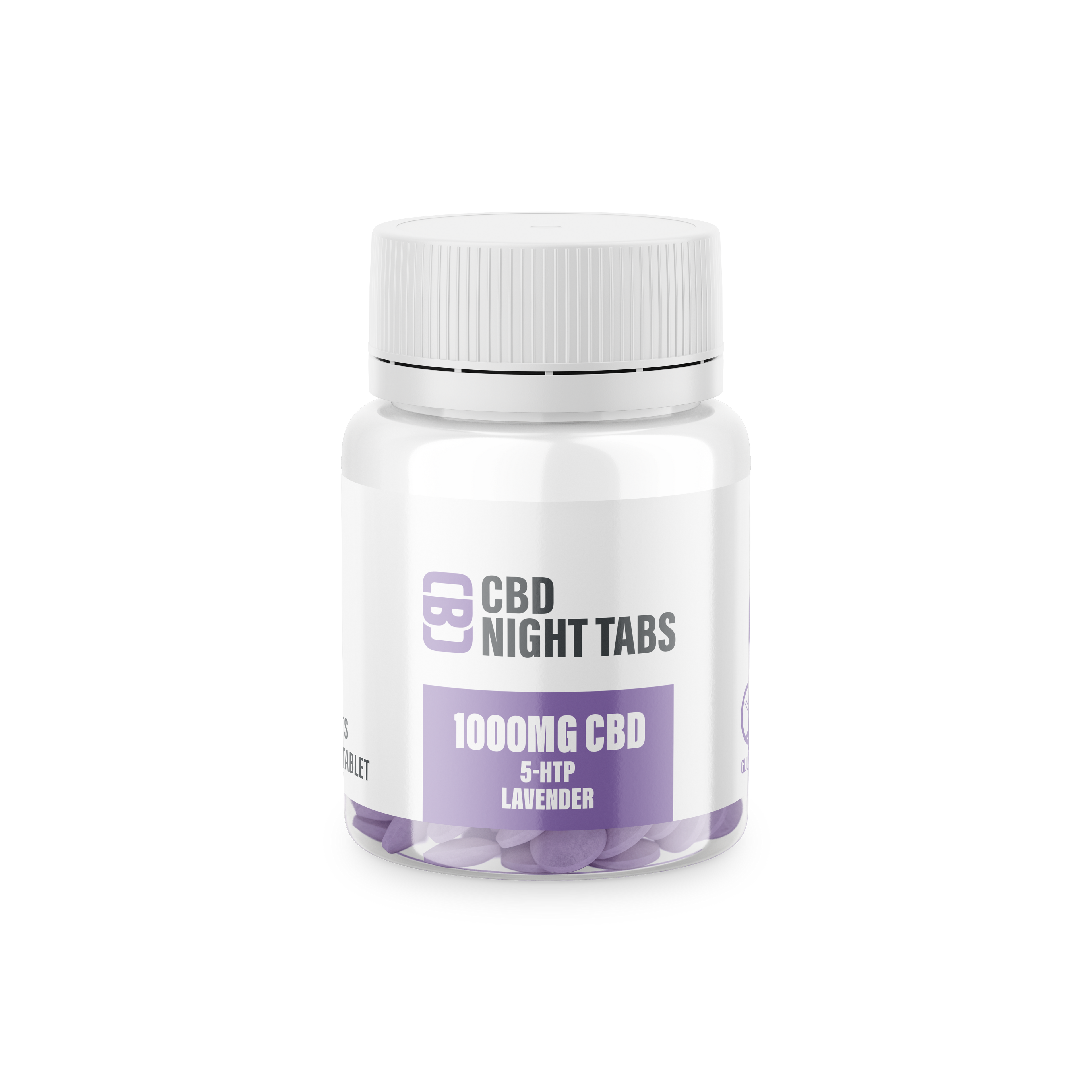 CBD Asylum CBD Night Tablets 1000mg CBD + 5-HTP & Lavender – 100 Tabs
