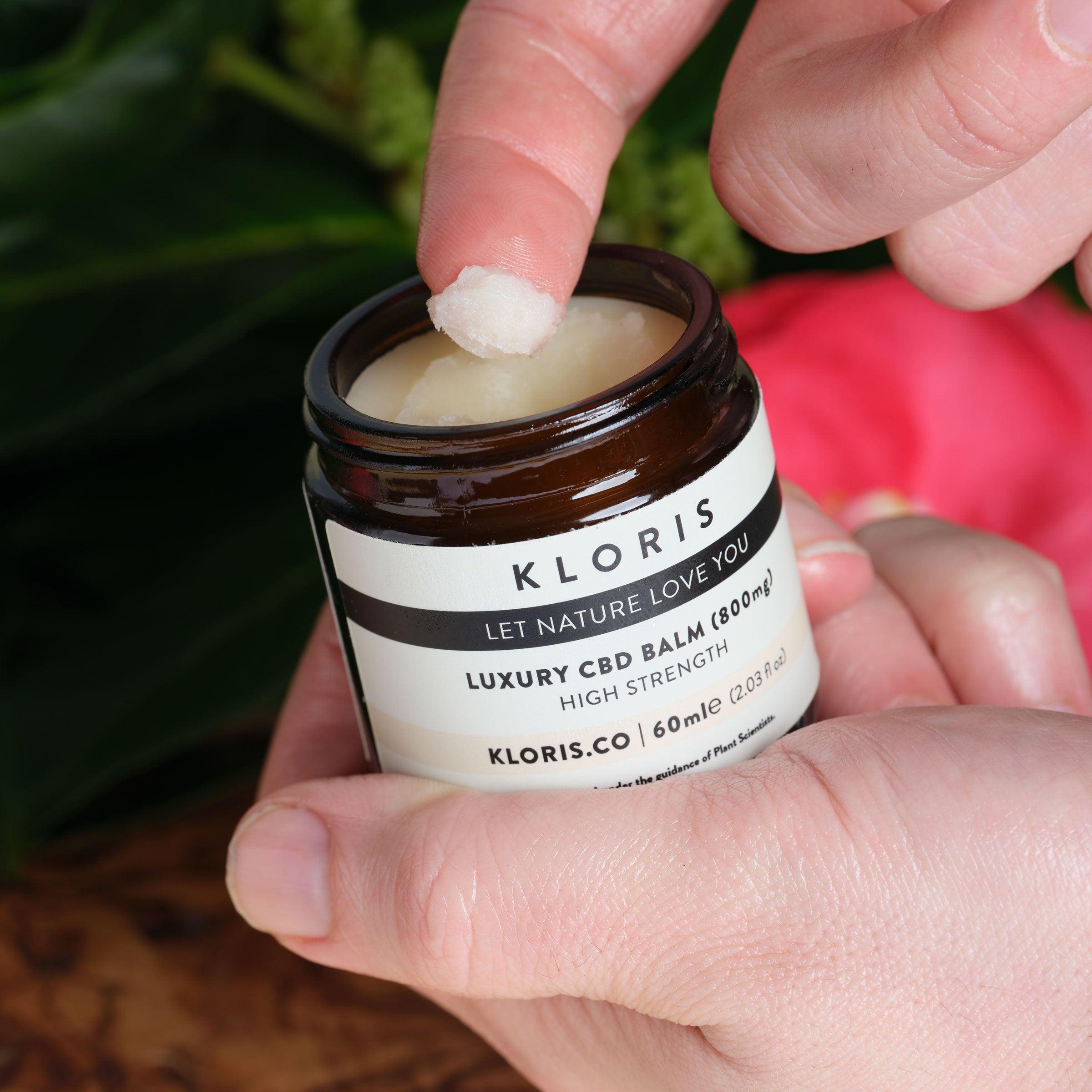 Kloris High Strength Luxury CBD Balm 10ml to 60ml