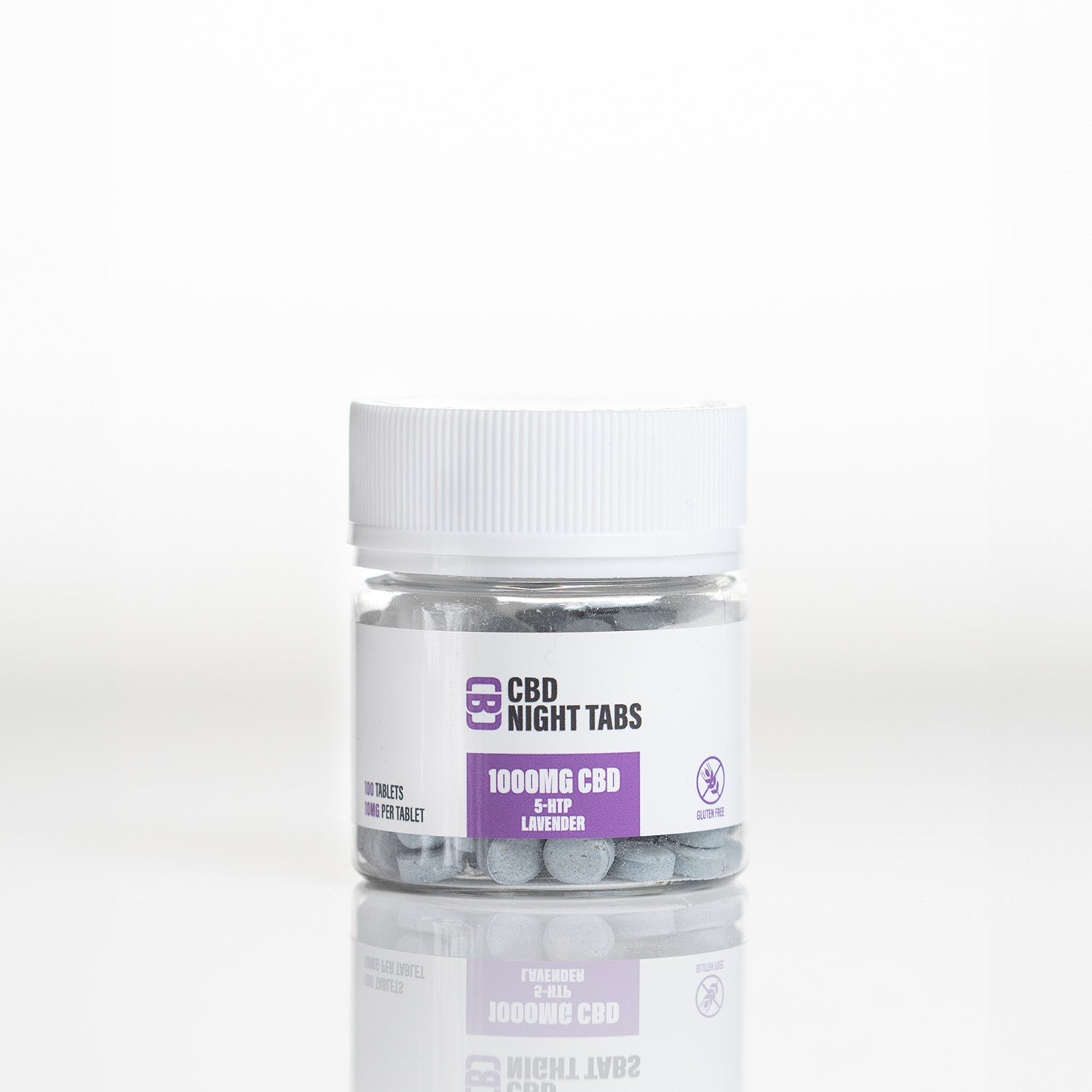 CBD Asylum CBD Night Tablets 1000mg CBD + 5-HTP & Lavender – 100 Tabs