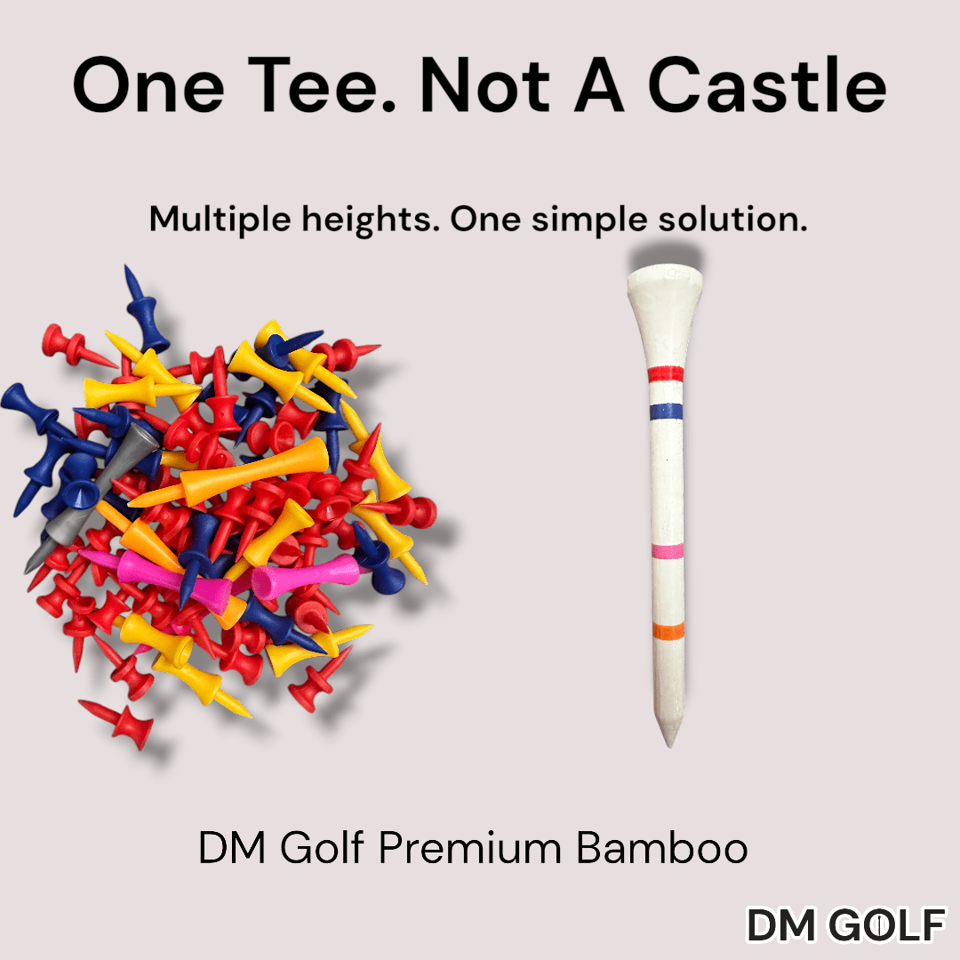 DM Golf Tee Box Bundle 120 Mixed Not a Castle Tees
