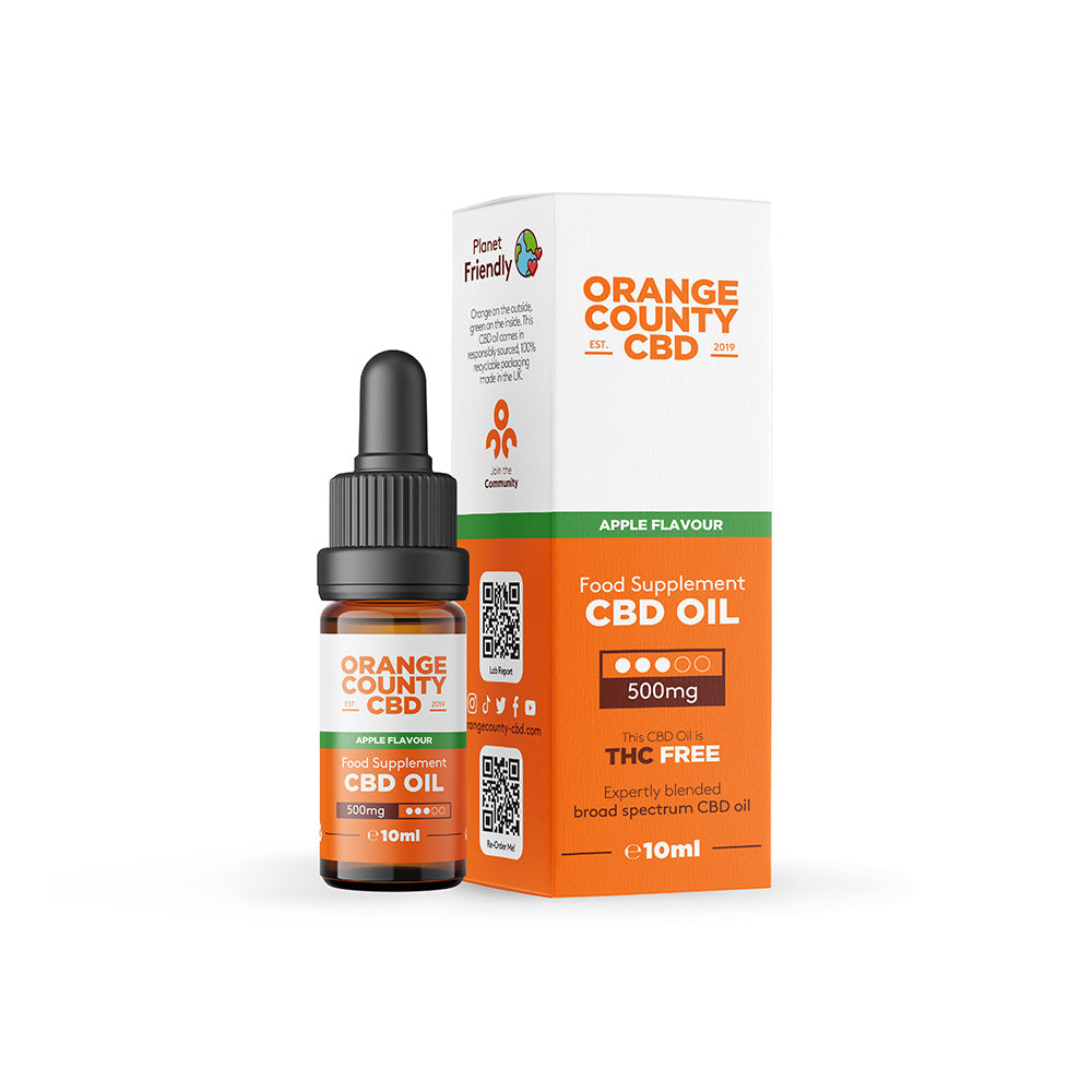 Orange County Broad-Spectrum CBD Oil with Natural Flavours and Terpenes