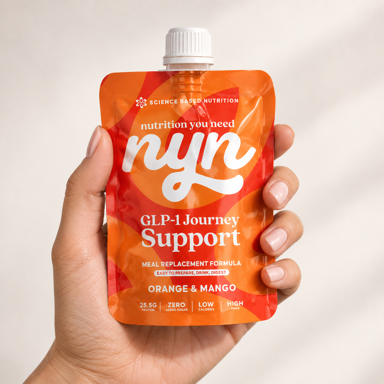 GLP-1 Journey Support Drink x10 by NYN High Protein Low Calorie