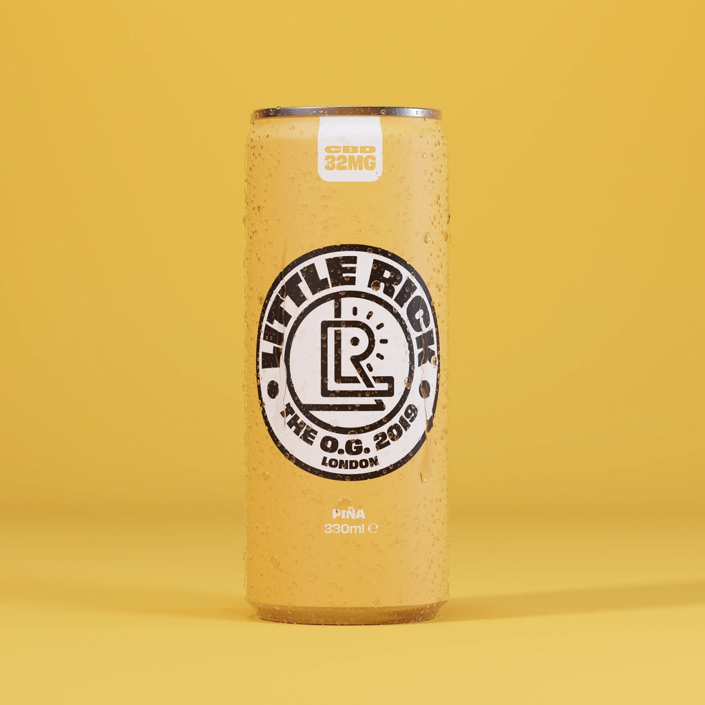 CBD Sparkling Drink by Little Rick 32mg with Tropical Botanical Flavours